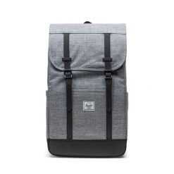 Plecak Herschel Retreat Backpack, 11397-00919 NS. Szare plecaki damskie Herschel, bez wzorów, z materiału, biznesowe. Za 379.00 zł.