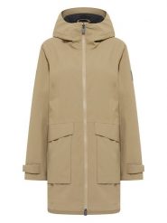 ELBSAND Parka funkcyjna "Juoni" w kolorze beżowym rozmiar: L. Brązowe parki damskie ELBSAND, l, bez wzorów, z materiału. Za 285.49 zł.