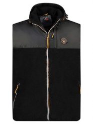 Geographical Norway Kamizelka polarowa "Vlyssim" w kolorze czarnym rozmiar: L. Czarne kamizelki męskie Geographical Norway, l, z polaru. Za 122.09 zł.