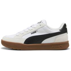 Buty sportowe męskie Puma Park Lt Og. Białe buty sportowe na co dzień męskie Puma, z materiału, bez zapięcia. Za 390.00 zł.