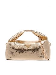 Guess Torebka Jewels Mini HWKG22 48740 Złoty. Żółte torebki wieczorowe Guess, z aplikacjami, ze skóry, wizytowe, bez kołnierzyka, bez ramiączek. Za 544.99 zł.