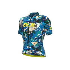 Koszulka rowerowa męska Alé Cycling PR-R Kenya. Niebieskie t-shirty sportowe męskie ALÉ CYCLING, l, bez ramiączek, rowerowe. W wyprzedaży za 411.99 zł.