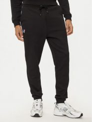 K-Way Spodnie dresowe Le Vrai Creuse K11516W Czarny Slim Fit. Czarne spodnie dresowe męskie k-way, bez wzorów, z bawełny. Za 259.99 zł.