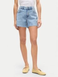 Vero Moda Szorty jeansowe Tess 10301532 Niebieski Regular Fit. Niebieskie szorty damskie Vero Moda, bez wzorów, z bawełny. Za 169.99 zł.