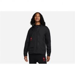 Kurtka uniwersalna męska Nike Kyrie Lightweight. Czarne kurtki treningowe męskie Nike, m, bez wzorów, z syntetyku, do biegania. Za 549.00 zł.