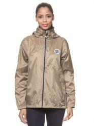 Vent du Cap Kurtka przeciwdeszczowa w kolorze szarobrązowym rozmiar: S. Brązowe kurtki przeciwdeszczowe damskie Vent du Cap, m, bez kaptura. Za 113.99 zł.