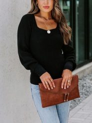 LA Angels Bluzka w kolorze czarnym rozmiar: M. Czarne bluzki damskie LA Angels, m, bez wzorów, bez kołnierzyka, bez ramiączek. Za 152.62 zł.