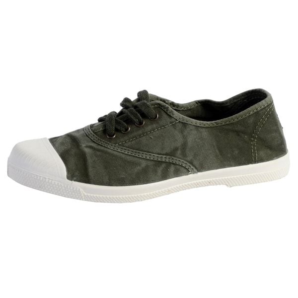 Buty sportowe damskie Natural World Eco Old Lavanda. Zielone buty sportowe na co dzień damskie NATUR WORLD, bez wzorów, z bawełny. Za 149.20 zł.