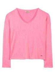 Herrlicher Sweter "Patti" w kolorze różowym rozmiar: XL. Różowe swetry klasyczne damskie Herrlicher, xl, bez kołnierzyka. Za 99.45 zł.