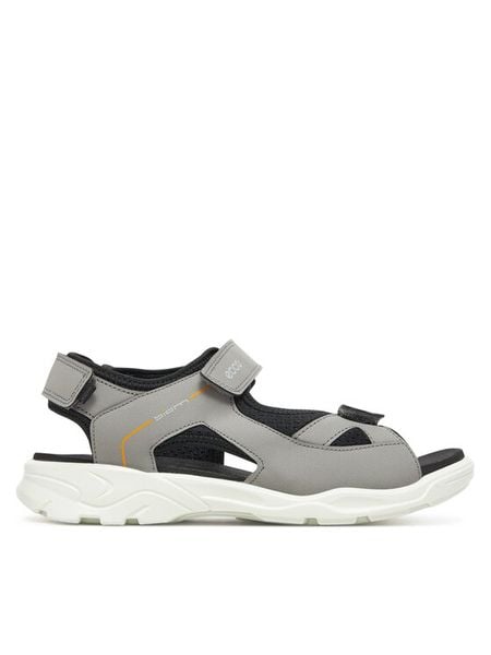 ECCO Sandały Biom Raft 70060350585 Szary. Szare sandały chłopięce ECCO, ze skóry, bez zapięcia. Za 239.99 zł.