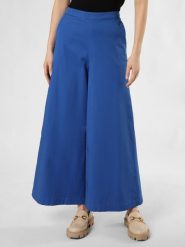 Marie Lund Spodnie Kobiety Bawełna niebieski, 34. Niebieskie spodnie materiałowe damskie Marie Lund, bez wzorów, z bawełny, retro. Za 229.95 zł.