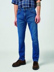 Wrangler Dżinsy - Slim fit - w kolorze niebieskim rozmiar: W33/L34. Niebieskie jeansy męskie Wrangler. Za 162.11 zł.