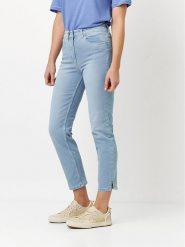 Toni Dżinsy - Slim fit - w kolorze błękitnym rozmiar: W42. Niebieskie jeansy damskie Toni, z podwyższonym stanem. Za 152.99 zł.