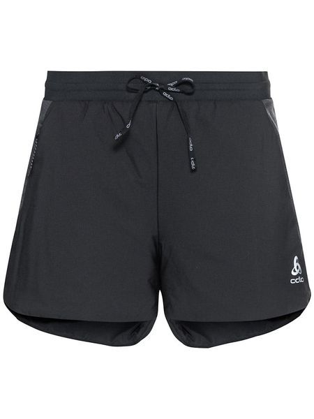 Odlo Szorty "Run Easy S-Thermic" w kolorze czarnym do biegania rozmiar: M. Czarne spodenki sportowe damskie Odlo, m, ze skóry, do biegania. Za 205.45 zł.