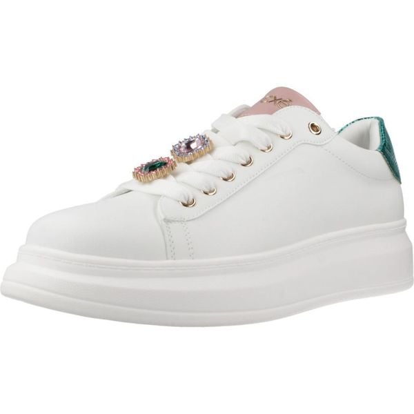 Buty EXÉ 66 51EX03E Biały. Białe obuwie trekkingowe damskie EXEL. Za 406.99 zł.