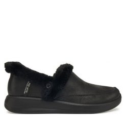 Kapcie Skechers. Czarne kapcie damskie Skechers. Za 209.99 zł.