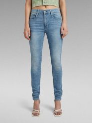 G-Star Dżinsy - Skinny fit - w kolorze błękitnym rozmiar: W26/L30. Niebieskie jeansy damskie G-Star. Za 210.32 zł.