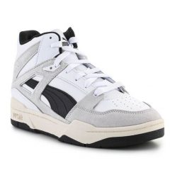Buty Puma Slipstream Hi Heritage M 387998-03-M białe. Białe buty sportowe na co dzień męskie z gumy, bez zapięcia. Za 834.10 zł.