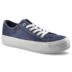 Granatowe Trampki Lee Cooper Damskie Lekkie Buty. Niebieskie trampki i tenisówki damskie Lee Cooper, bez wzorów. Za 99.99 zł.