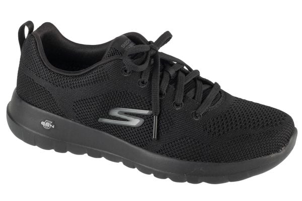 Buty sportowe Sneakersy damskie, Go Walk Joy - Violet. Czarne buty sportowe na co dzień damskie Skechers, bez wzorów, z materiału, trekkingowe. Za 319.99 zł.