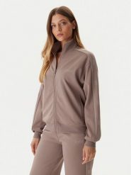 Guess Bluza V5BQ15 KCX22 Beżowy Regular Fit. Brązowe bluzy bez kaptura damskie Guess, xxs, z syntetyku. Za 379.99 zł.