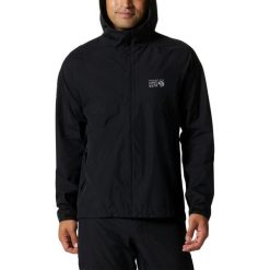 Płaszcz przeciwdeszczowy męski Mountain Hardwear Exposure/2 Gore-Tex Paclite. Zielone płaszcze męskie MOUNTAIN HARDWEAR, m, bez wzorów, z gore-texu. Za 999.00 zł.