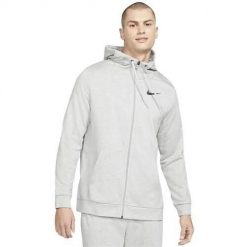 Bluza sportowa męska Nike Drifit. Czarne bluzy sportowe męskie Nike, bez wzorów, casualowe, bez kołnierzyka, bez ramiączek. Za 378.00 zł.