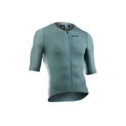 Koszulka rowerowa NORTHWAVE Extreme UPF50 zielony. Zielone t-shirty sportowe męskie Northwave, m, bez ramiączek, rowerowe. Za 258.00 zł.