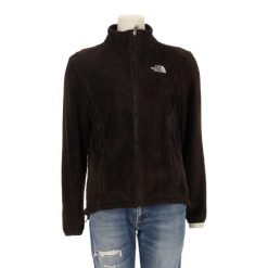 Second life - Kurtka polarowa TNF Osito dla kobiet - Stan bardzo dobry. Czarne kurtki damskie The North Face, m, bez wzorów, z materiału, bez kaptura. Za 211.46 zł.