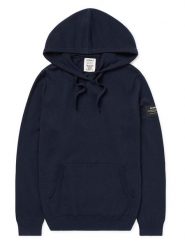 Ecoalf Sweter w kolorze granatowym rozmiar: M. Niebieskie swetry męskie Ecoalf, m, bez wzorów, bez kołnierzyka. Za 229.46 zł.