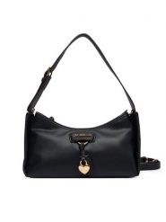 LOVE MOSCHINO Torebka Charmy JC4159PP1PL1300A Czarny. Czarne torebki klasyczne damskie Love Moschino, bez wzorów, ze skóry, bez dodatków. Za 854.99 zł.