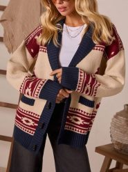 Milan Kiss Kardigan w kolorze beżowym rozmiar: M. Brązowe kardigany damskie Milan Kiss, m, bez wzorów. Za 152.99 zł.