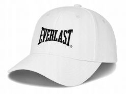 CZAPKA Z DASZKIEM EVERLAST bejsbolówka bawełna sportowa. Niebieskie czapki męskie Everlast, bez wzorów, z bawełny. Za 59.00 zł.