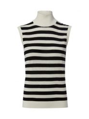 BOSS Sweter - Fipini Kobiety drobna dzianina czarny|biały, L. Białe swetry klasyczne damskie Boss, l, z dzianiny, bez kołnierzyka. Za 479.95 zł.