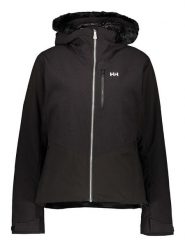 Helly Hansen Kurtka narciarska "Valdisere 2.0" w kolorze czarnym rozmiar: L. Czarne kurtki narciarskie i snowboardowe damskie Helly Hansen, l, bez wzorów, z materiału, bez kaptura, narciarskie, primaloft. Za 616.40 zł.