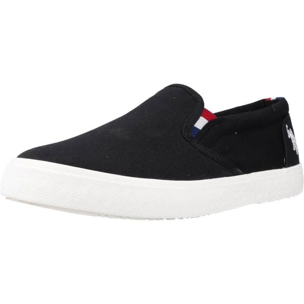 Buty U.S. POLO ASSN MARCS004M Czarny. Czarne buty trekkingowe męskie U.S. Polo Assn., z tkaniny, bez zapięcia, trekkingowe. Za 260.99 zł.