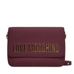 Torebka LOVE MOSCHINO. Czerwone listonoszki damskie Love Moschino, bez wzorów, bez dodatków. Za 679.99 zł.