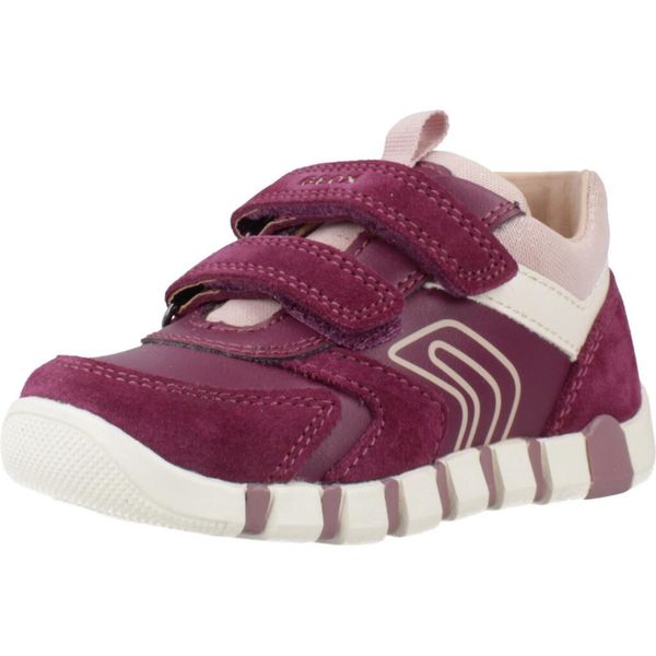 Buty GEOX B IUPIDOO GIRL Rose. Czerwone obuwie treningowe damskie Geox, na fitness i siłownię. Za 189.99 zł.