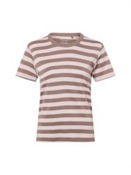 Marie Lund Koszulka Kobiety Bawełna brązowy|różowy, XXXL. Brązowe t-shirty damskie Marie Lund, uniwersalny, bez wzorów, z bawełny, bez kołnierzyka. Za 129.95 zł.