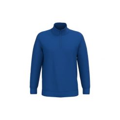Bluza rozpinana Kariban. Niebieskie bluzy bez kaptura męskie KARIBAN, m, z bawełny. Za 191.00 zł.