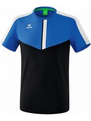 Erima Koszulka sportowa "Squad" w kolorze niebiesko-czarnym rozmiar: S. Czarne t-shirty sportowe męskie Erima, s, z materiału, bez ramiączek, outdoorowe. Za 70.24 zł.