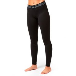 Spodnie termoaktywne damskie Surfanic Cozy Long John. Czarne bielizna termoaktywna damska Surfanic, xs, bez wzorów. Za 149.99 zł.