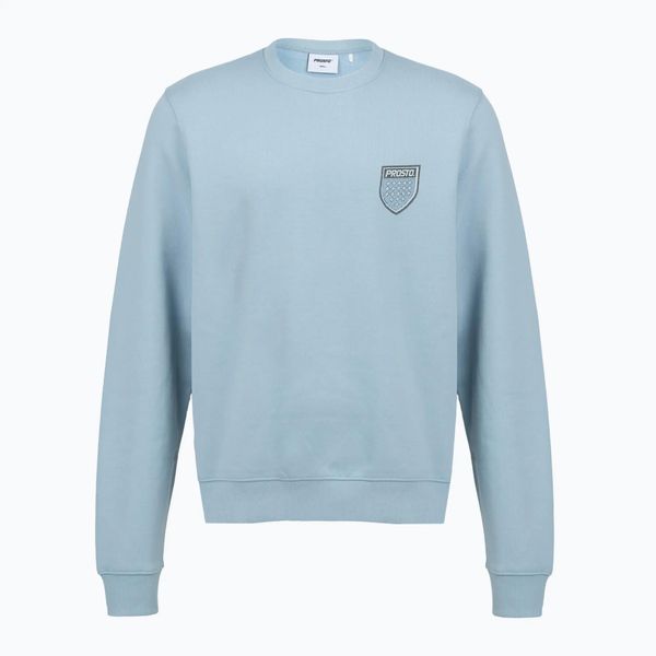 Bluza męska PROSTO Infine. Niebieskie bluzy bez kaptura męskie Prosto., m, z bawełny. Za 269.99 zł.