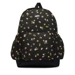 Plecak Vans. Czarne plecaki damskie Vans, bez wzorów, sportowe. Za 279.99 zł.
