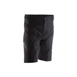 Szorty Na Rower Mtb St 900 Męskie. Czarne szorty męskie ROCKRIDER, bez wzorów, z elastanu. Za 129.99 zł.