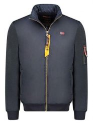 Geographical Norway Kurtka softshellowa "Tristian" w kolorze granatowym rozmiar: XXL. Niebieskie kurtki outdoor męskie Geographical Norway, xxl, bez wzorów, bez kaptura. Za 150.45 zł.