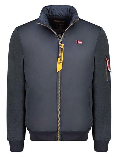 Geographical Norway Kurtka softshellowa "Tristian" w kolorze granatowym rozmiar: XXL. Niebieskie kurtki outdoor męskie Geographical Norway, xxl, bez wzorów, bez kaptura. Za 150.45 zł.
