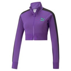 Kurtka damska Puma X DUA LIPA T7. Czarne kurtki damskie Puma, xs, bez wzorów, bez kaptura. Za 101.20 zł.