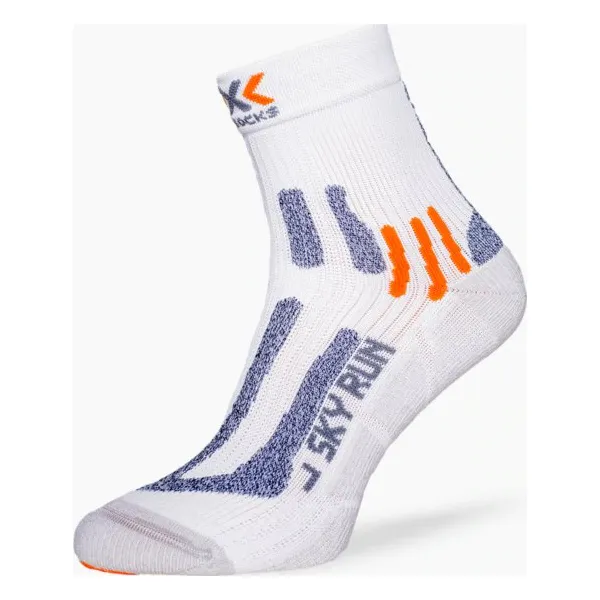 X-Socks Skarpety Sky Run 2.0 , biały, rozmiar L. Białe skarpetki damskie X-Socks, bez wzorów, z nylonu. W wyprzedaży za 69.99 zł.