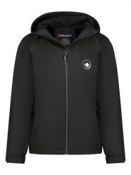 Geographical Norway Kurtka softshellowa "Tamigoglass" w kolorze czarnym rozmiar: XL. Czarne kurtki outdoor męskie Geographical Norway, xl, bez wzorów, bez kaptura. Za 158.10 zł.